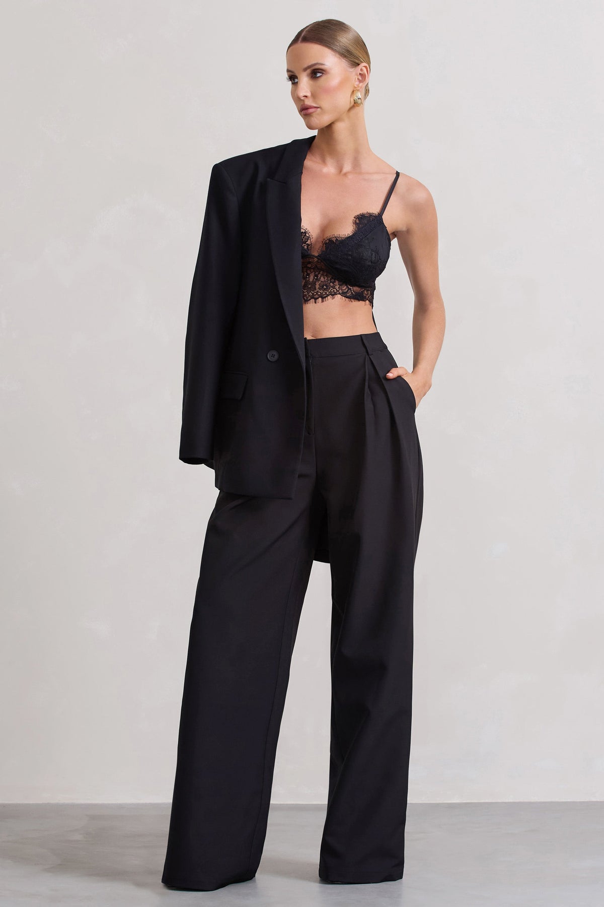 Natalia | Bralette de Encaje Negro