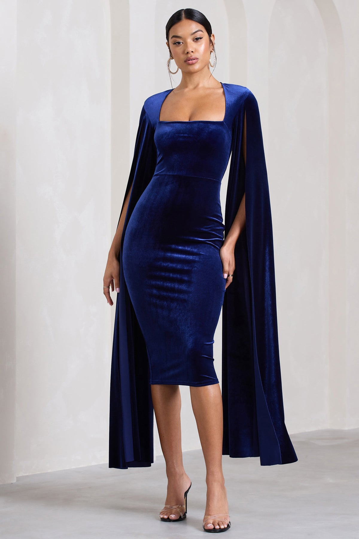 WB_CL128999015-FlawlessNavyVelvetSquareNeckMidiDressWithCapeSleeves2