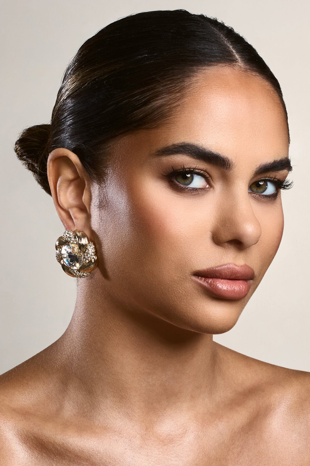 Nolita | Pendientes de Oro con Colgante de Diamantes