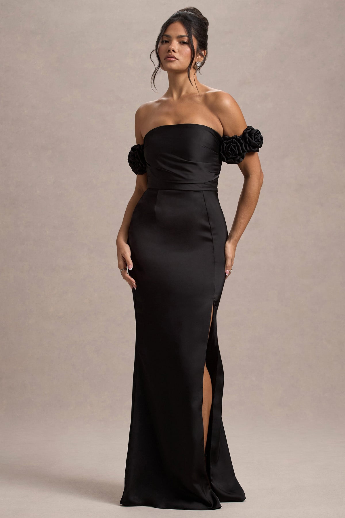 WB_HR_CL135100002-SenselessBlackSatinFloralBardotMaxiDress3