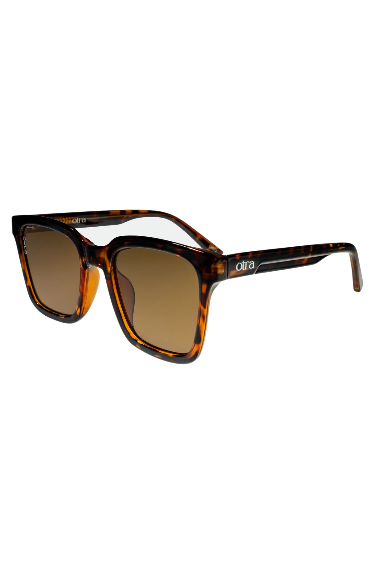 Fyn | Gafas de Sol Clásicas Cuadradas Oversize en Carey
