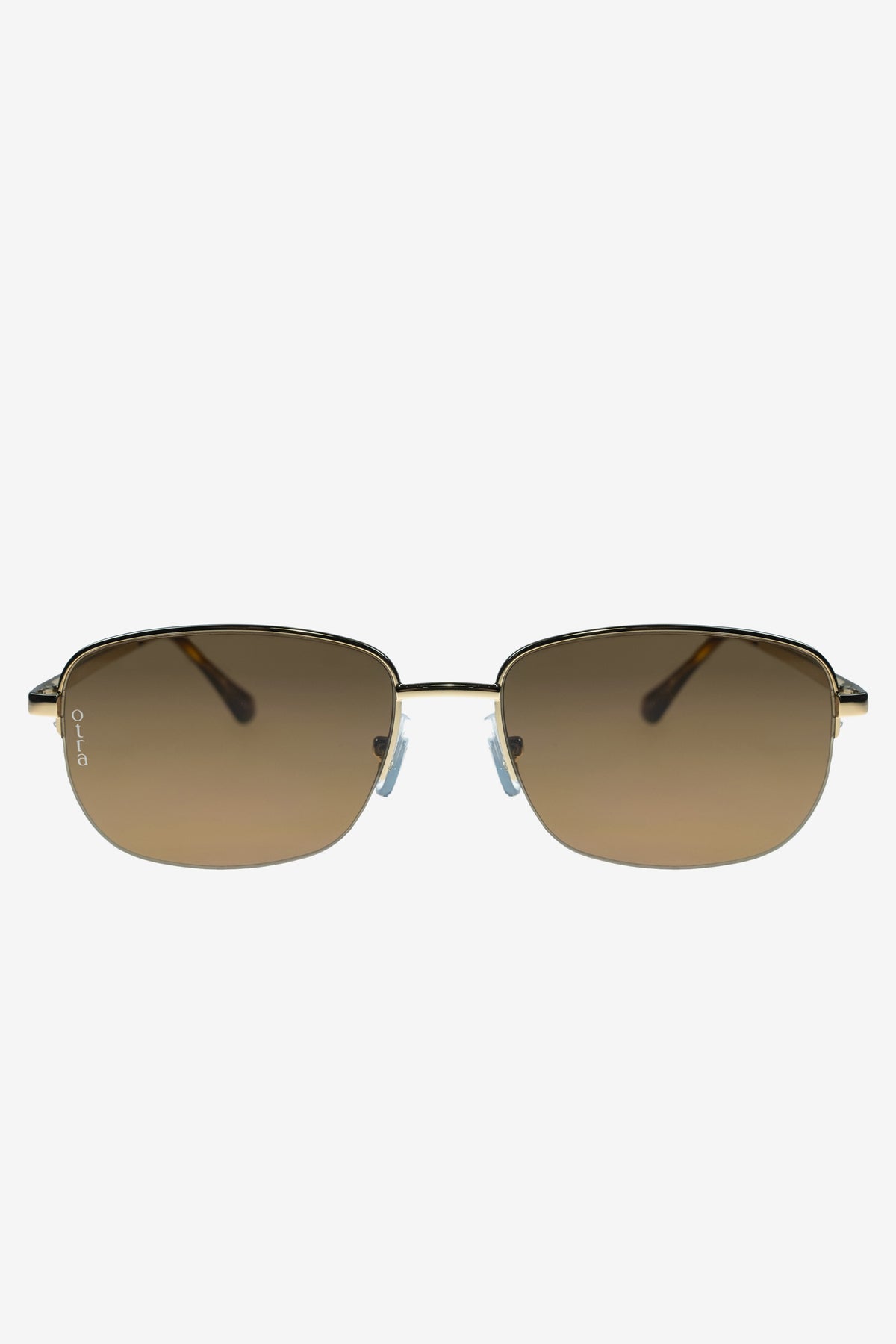 Junior | Otra Gold Pequeñas Gafas de Sol Rectangulares Estilo Vintage